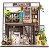 Miniatuurhuis Bouwpakket Medium - Koffiehuis 'Happiness' - 2