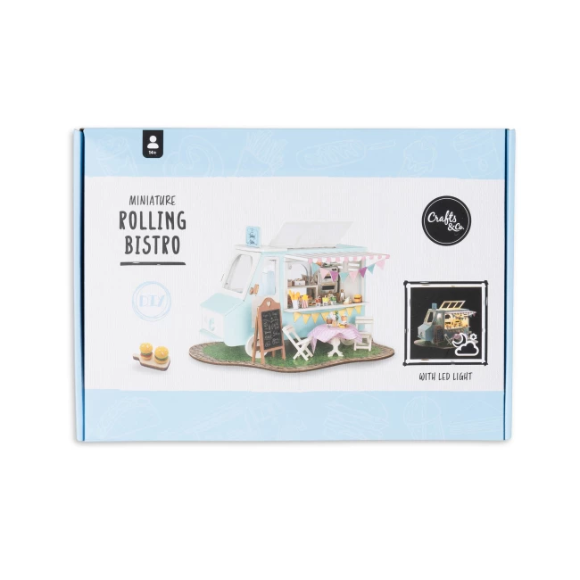 Kit de Construction de Maison Miniature Medium - Bistro Roulant