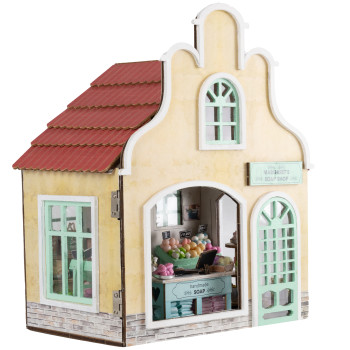Miniatuurhuis Bouwpakket Medium - Soap Shop