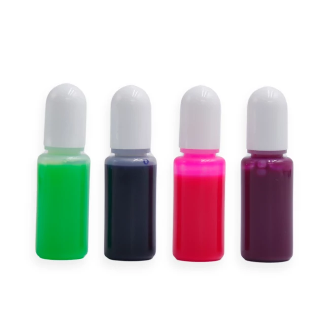 Pigmentpulver für Epoxidharz - 4 Farben