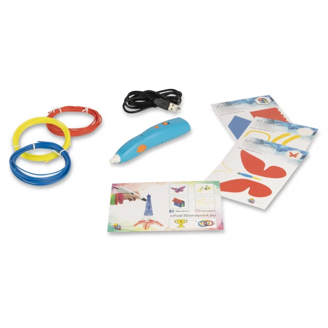 Kids 3D-Pen Starter Kit - Blue