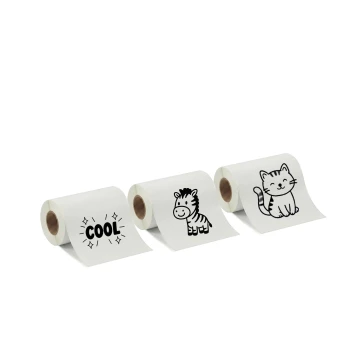 Nachfüllpackungen für den Mini Pocket Printer - Weißes Papier