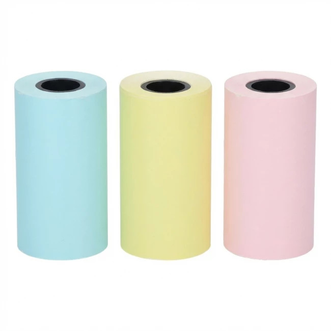 Nachfüllpackungen für den Mini Pocket Printer - Farbiges Papier