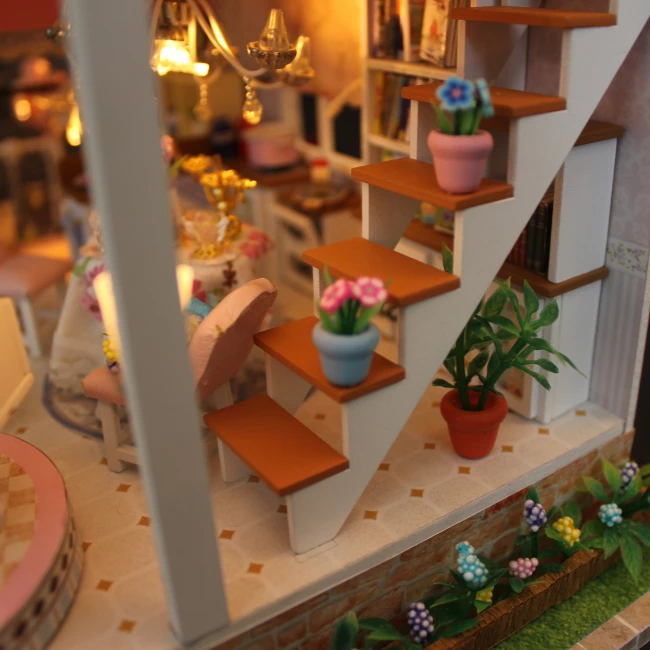 Miniatuurhuis Bouwpakket Groot - Mini Villa