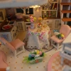 Model Kit Miniature Dollhouse - Mini Villa - 4