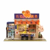 Modelbouwpakket Miniatuur Poppenhuis - Japans Takoyaki Restaurant - 1