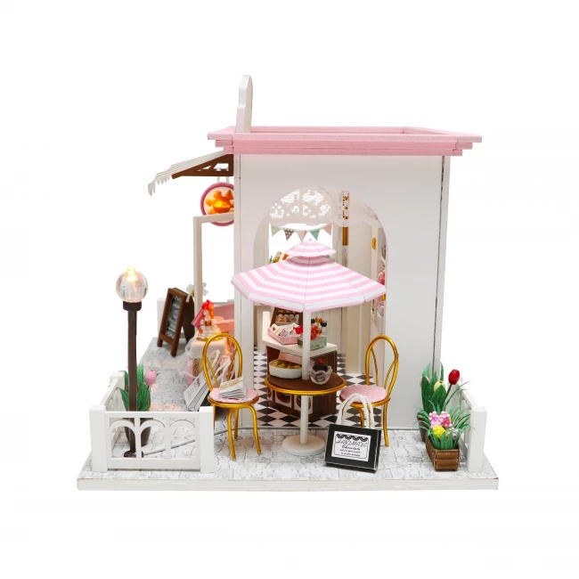 Modelbouwpakket Miniatuur Poppenhuis - Chocolatier