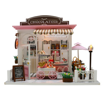 Miniatur Haus Bausatz Medium - Chocolatier