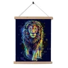 XXL Painting by numbers - Colourful Lion