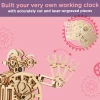 Wooden Construction Kit for Adults - Robot Clock - 5