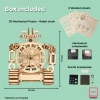 Kit de Construction en Bois pour Adultes - Horloge Robot - 7