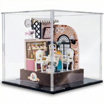 Display Case voor Miniatuurhuisjes - Klein