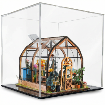 Display Case voor Miniatuurhuisjes - Medium