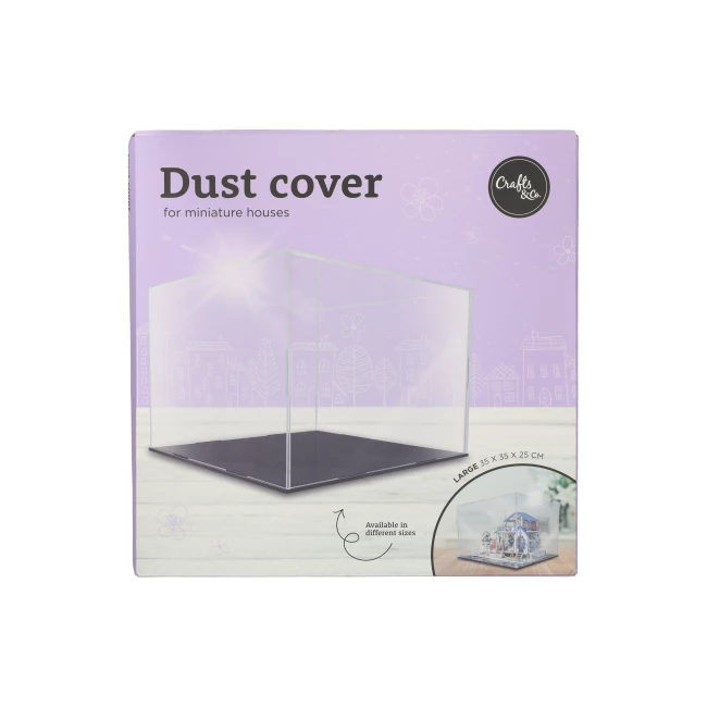 Dust cover for miniature house - Large