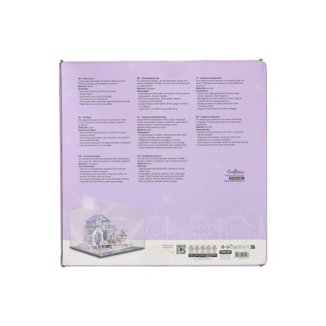 Dust cover for miniature house - Large