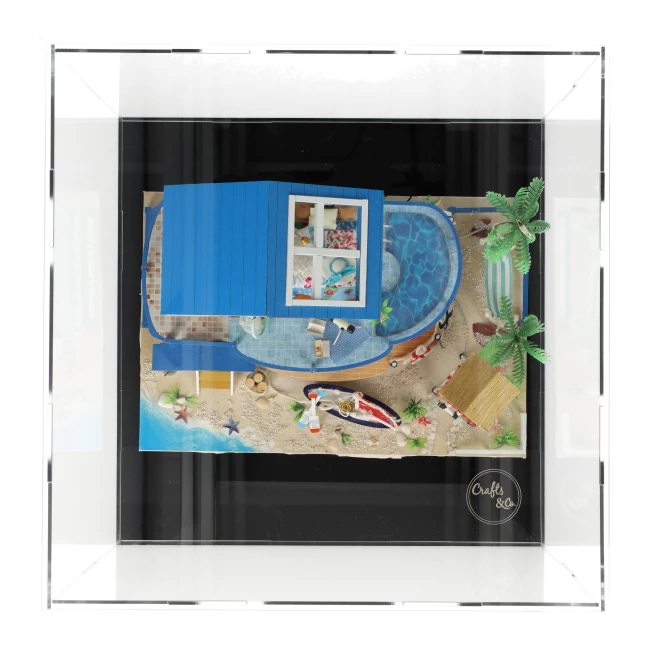 Dust cover for miniature house - Large