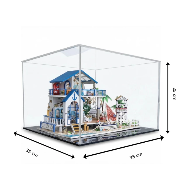 Vitrine d’exposition pour Maisons Miniatures - Grand