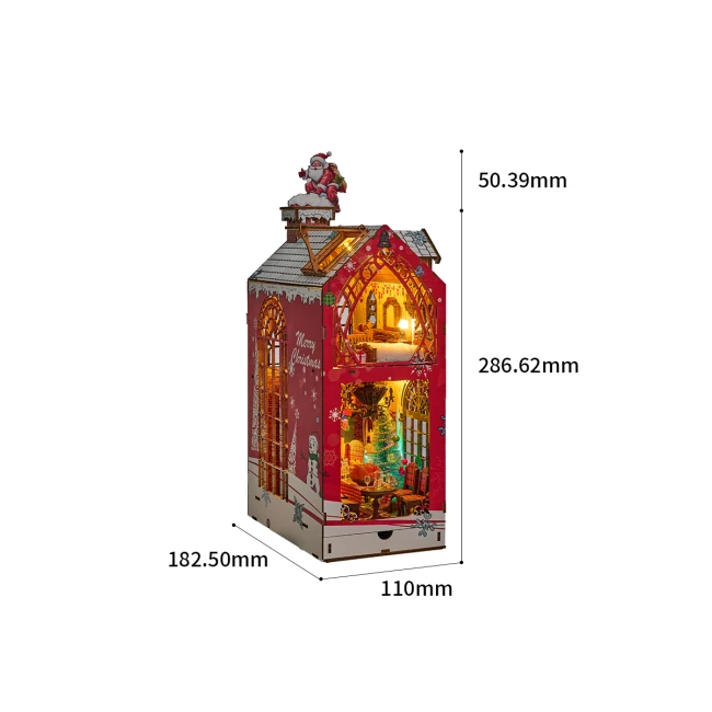 Book Nook Building Kit - Christmas
