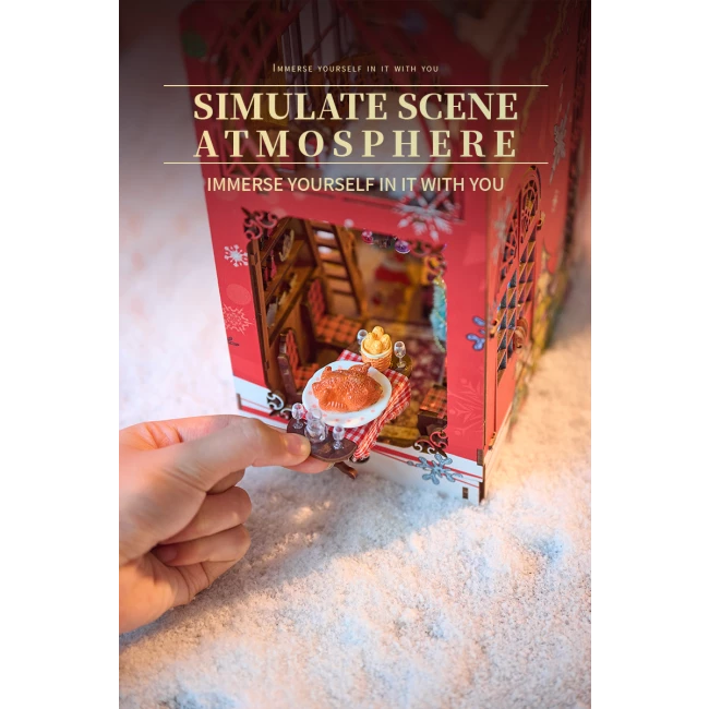 Book Nook Building Kit - Christmas
