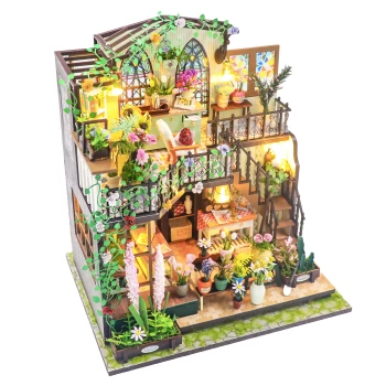 Kit de Construction de Maison Miniature Medium - Jardin Botanique