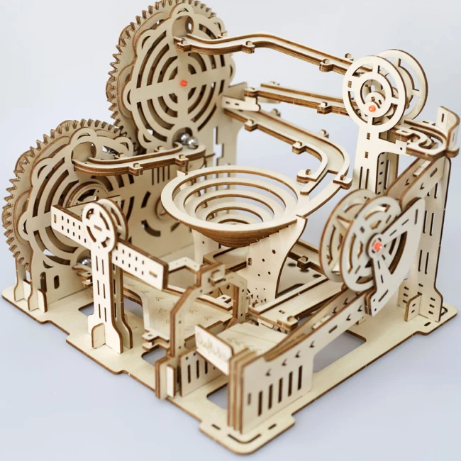 Kit de Construction en Bois - Circuit de Billes