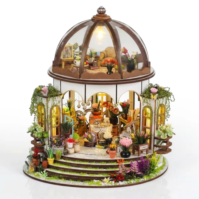 Miniatuurhuis Bouwpakket Medium - Botanical Haven