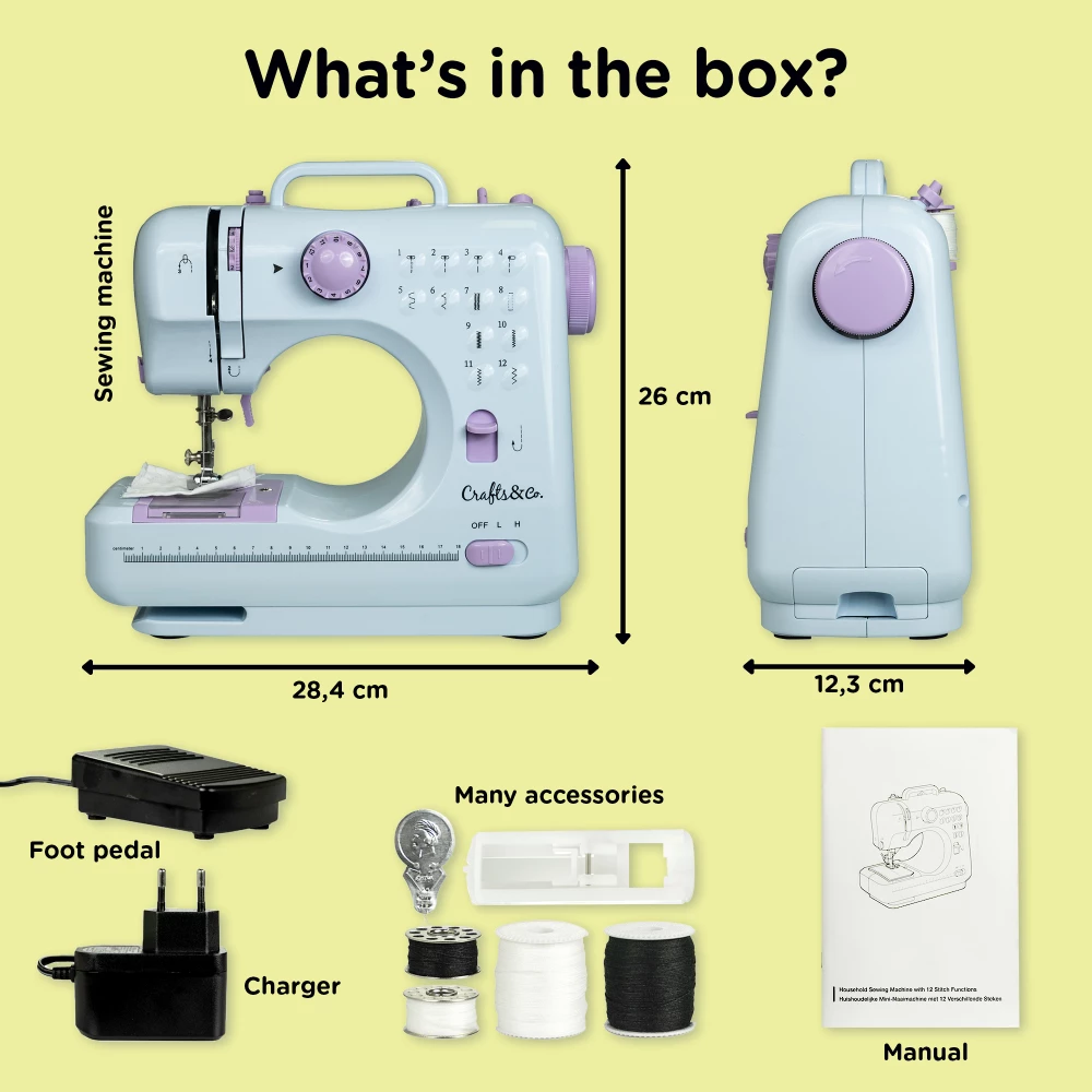Sewing Machine for Beginners - Combo Deal with Sewing Kit - 9