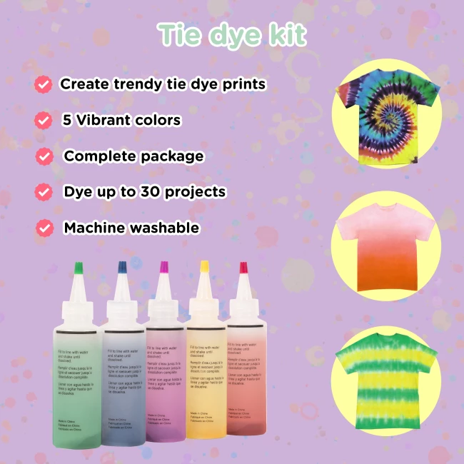 Tie Dye Kit Colour set - Autumn