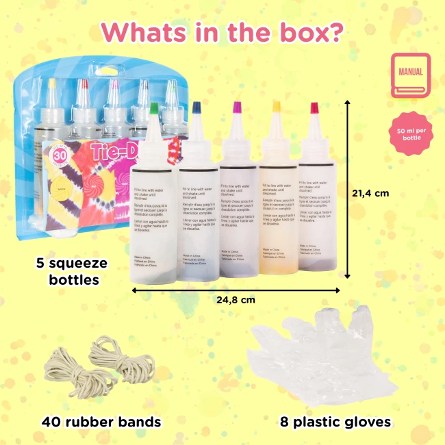 Tie Dye Kit Colour set - Autumn