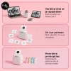 Mini Pocket Printer - Combideal met 3x Labels en 5x Gekleurde Labels - 5
