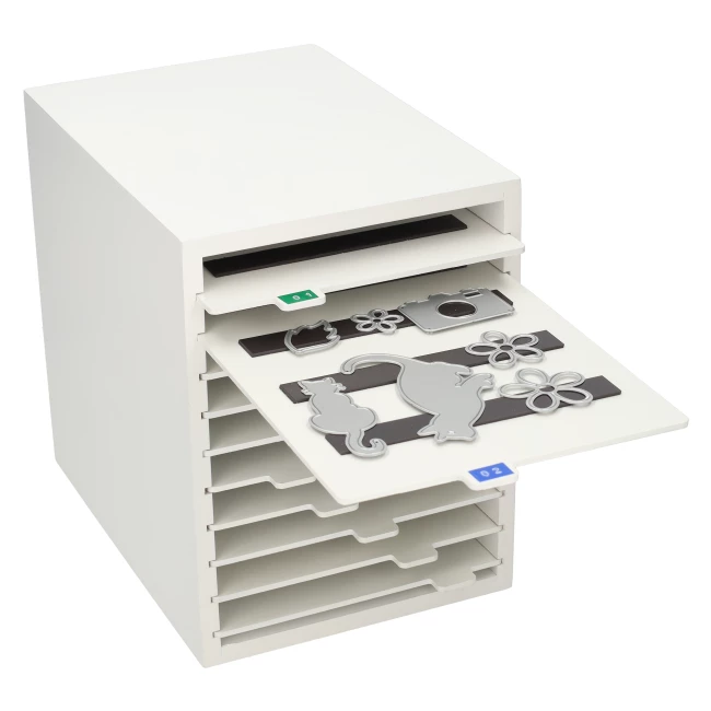 Aufbewahrungsbox für Stanzschablonen (stanzen)